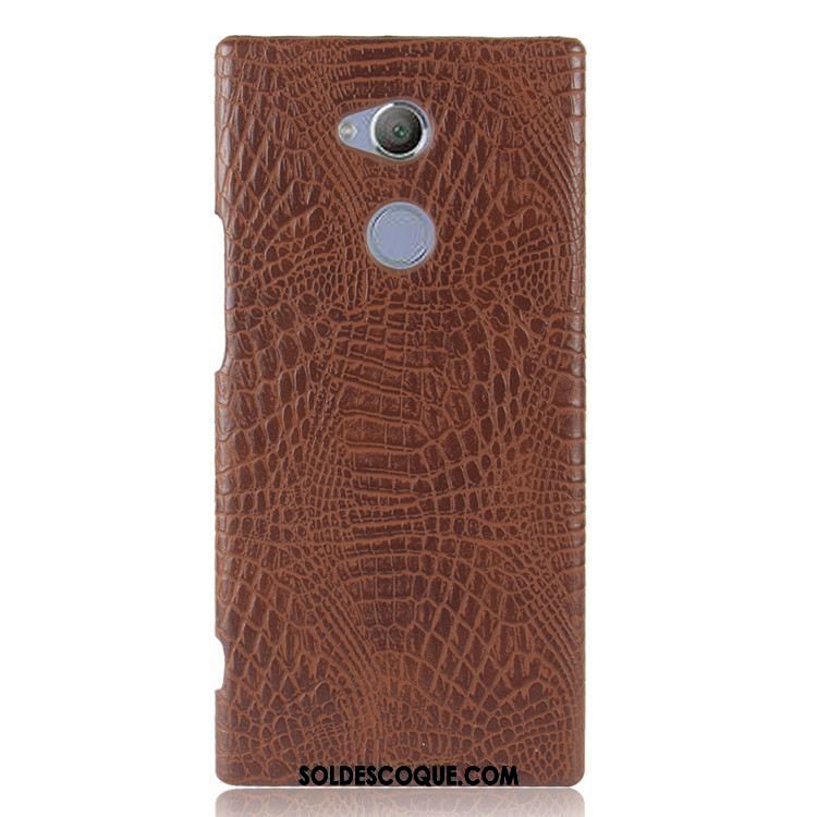 Coque Sony Xperia Xa2 Difficile Rose Vintage Rouge Étui Pas Cher