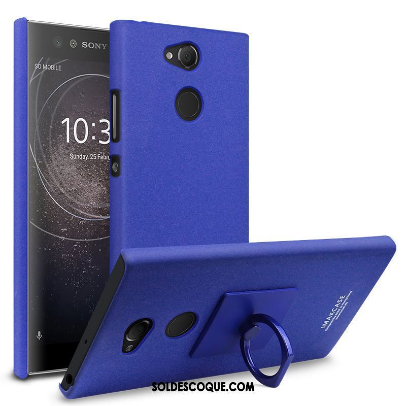 Coque Sony Xperia Xa2 Délavé En Daim Étui Créatif Légère Téléphone Portable En Ligne