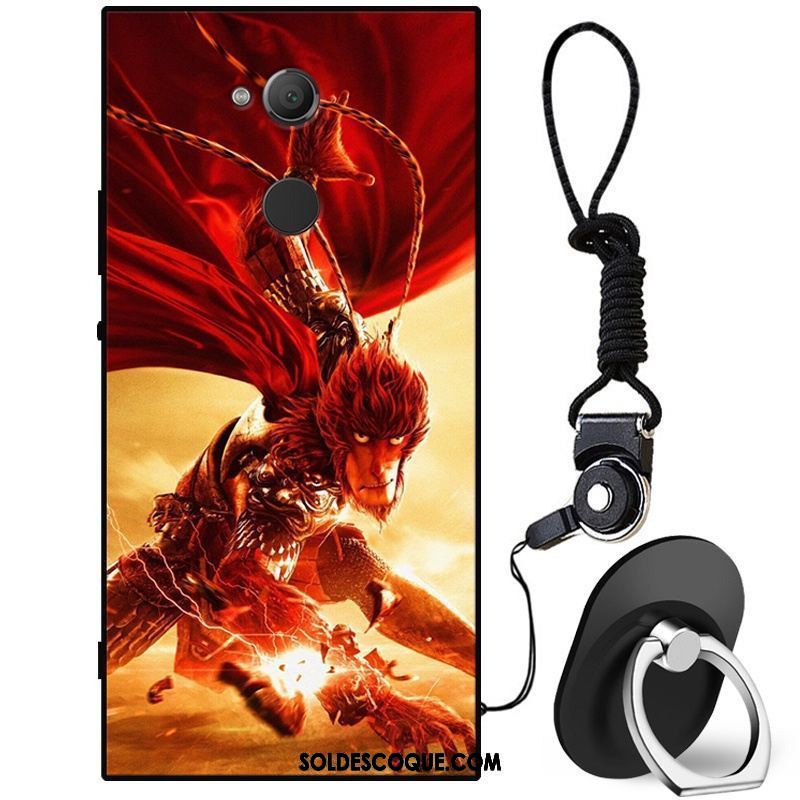 Coque Sony Xperia Xa2 Fluide Doux Dessin Animé Silicone Téléphone Portable Rouge En Vente