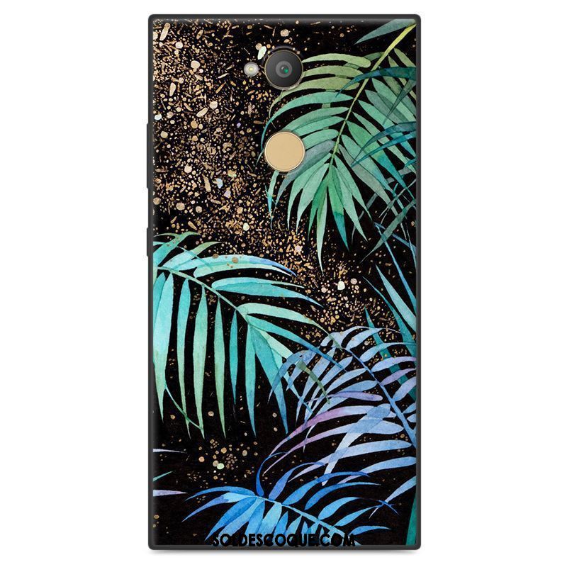 Coque Sony Xperia Xa2 Fluide Doux Peinture Protection Téléphone Portable Étui En Ligne