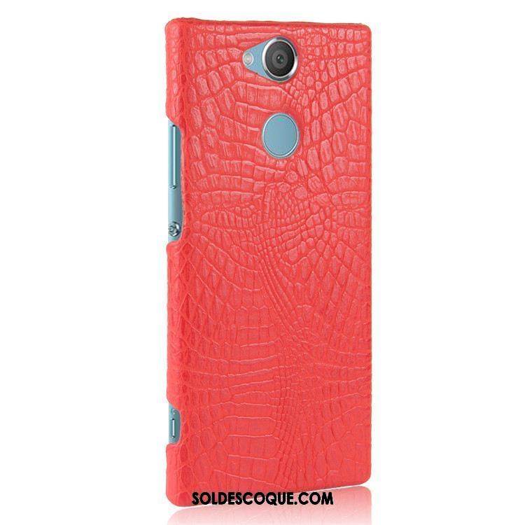 Coque Sony Xperia Xa2 Plus Difficile Crocodile Modèle Légères Qualité Cuir France