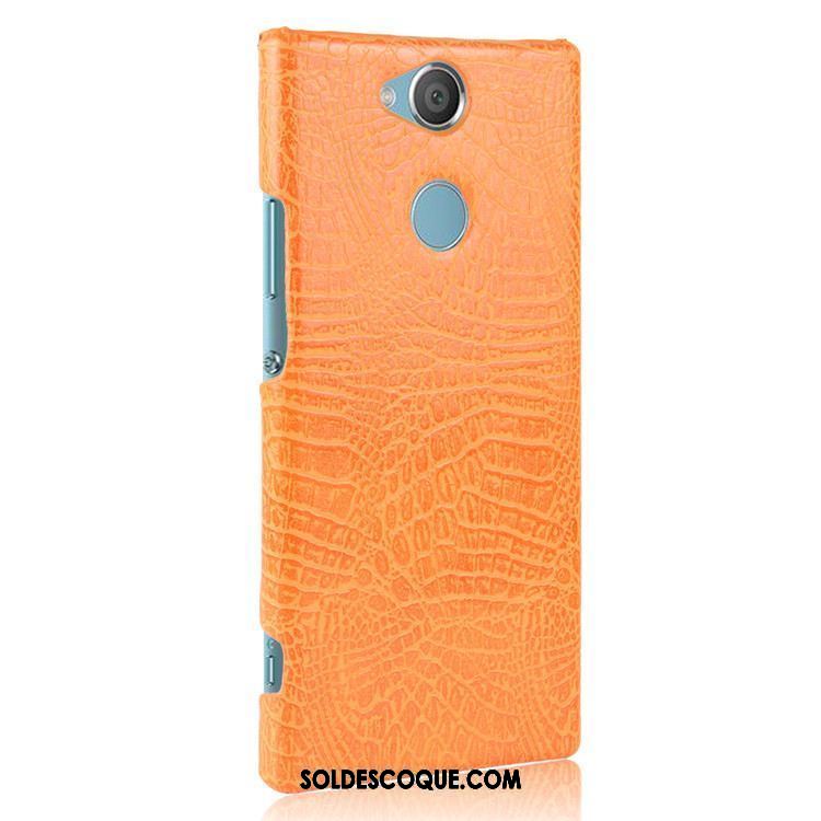 Coque Sony Xperia Xa2 Plus Difficile Crocodile Modèle Légères Qualité Cuir France