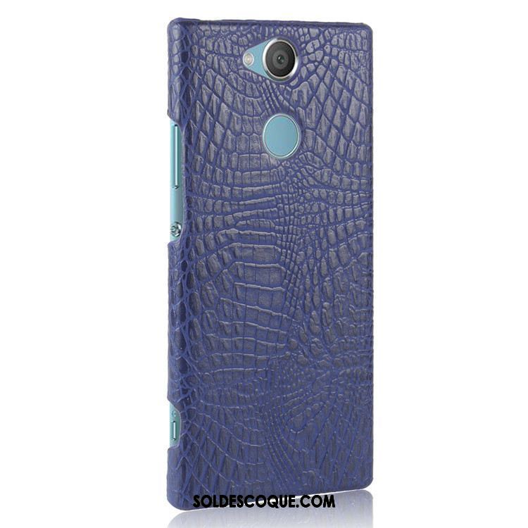 Coque Sony Xperia Xa2 Plus Difficile Crocodile Modèle Légères Qualité Cuir France