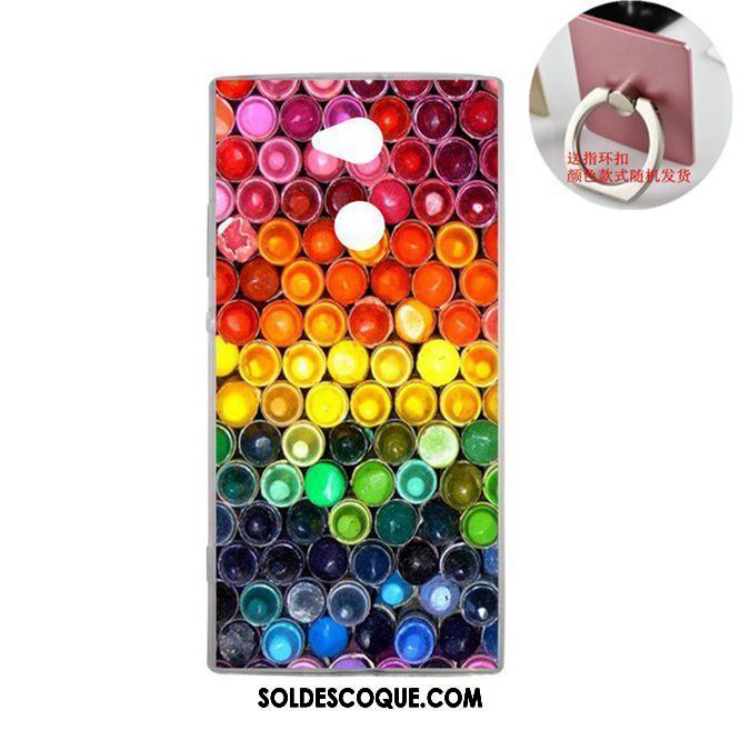 Coque Sony Xperia Xa2 Plus Personnalisé Marque De Tendance Silicone Incassable Rose Pas Cher