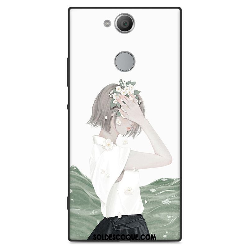 Coque Sony Xperia Xa2 Plus Téléphone Portable Fluide Doux Protection Charmant Rose En Ligne