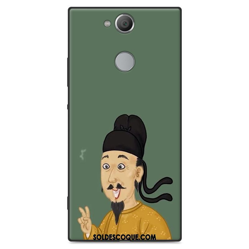 Coque Sony Xperia Xa2 Plus Vert Personnalité Protection Silicone Amoureux Soldes