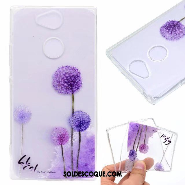 Coque Sony Xperia Xa2 Silicone Noir Très Mince Fluide Doux Incassable Housse France