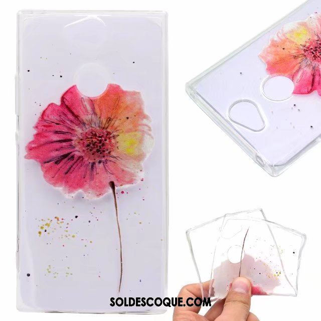 Coque Sony Xperia Xa2 Silicone Noir Très Mince Fluide Doux Incassable Housse France