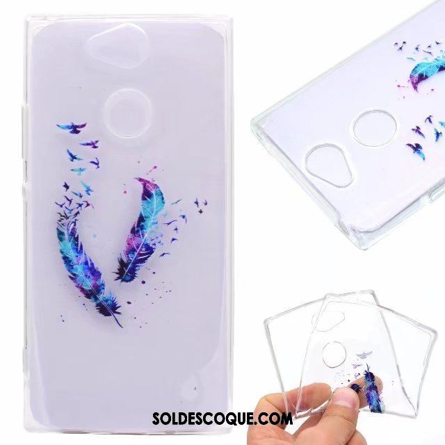 Coque Sony Xperia Xa2 Silicone Noir Très Mince Fluide Doux Incassable Housse France