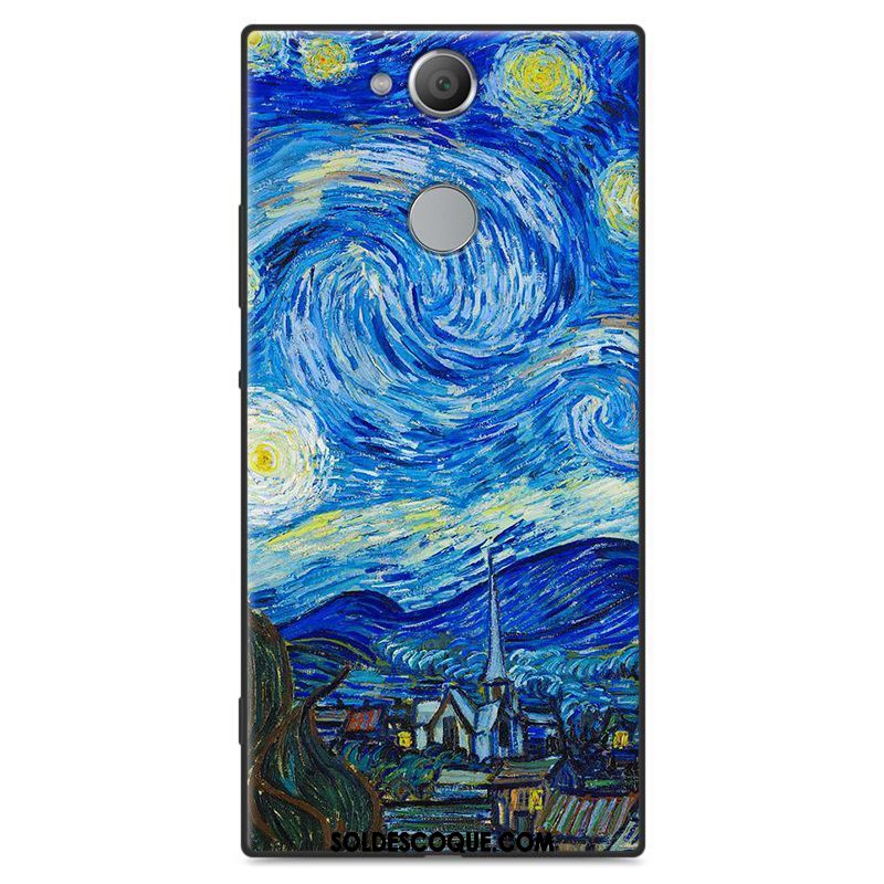 Coque Sony Xperia Xa2 Téléphone Portable Protection Dessin Animé Blanc Tout Compris En Ligne