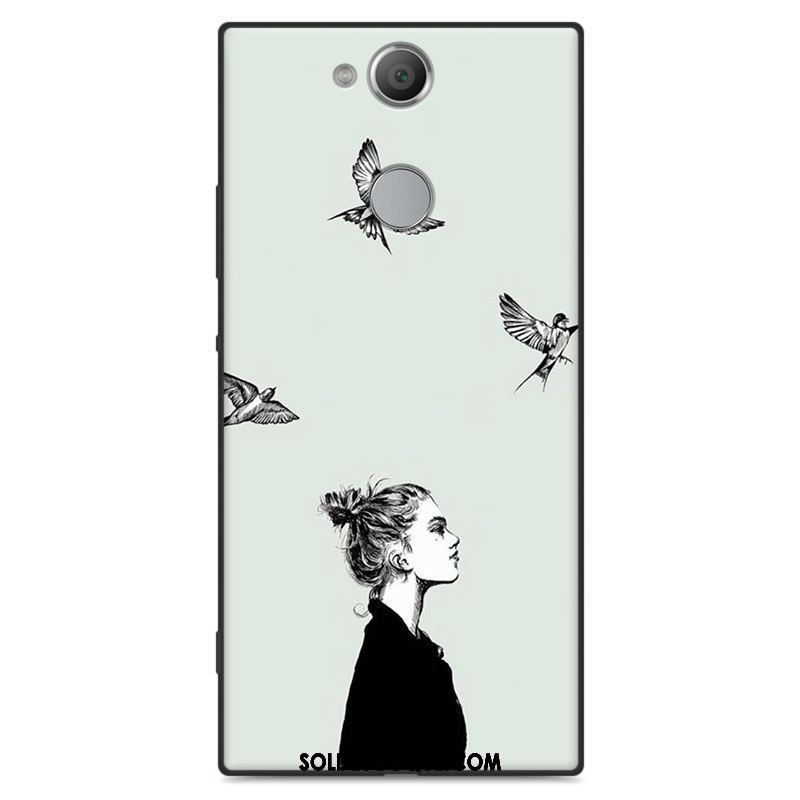 Coque Sony Xperia Xa2 Téléphone Portable Silicone Protection Noir Incassable Pas Cher