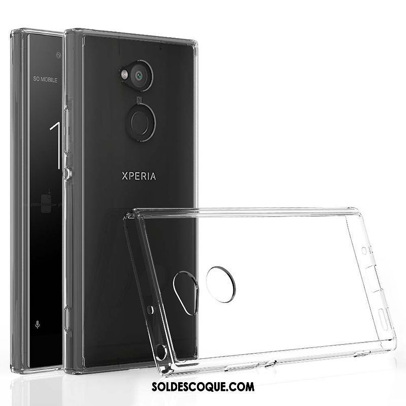 Coque Sony Xperia Xa2 Téléphone Portable Étui Transparent Vert Incassable Soldes