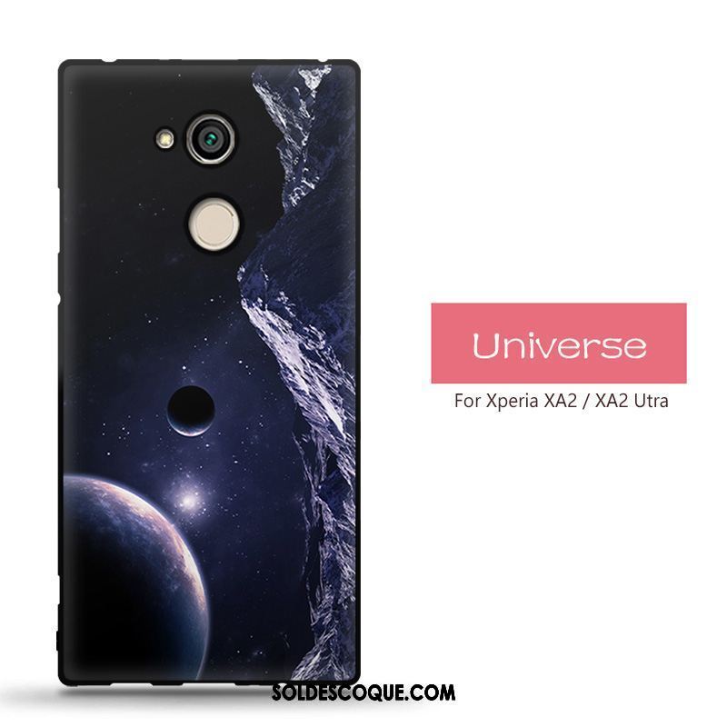Coque Sony Xperia Xa2 Ultra Fluide Doux Téléphone Portable Tout Compris Silicone Noir En Vente
