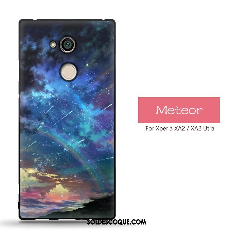 Coque Sony Xperia Xa2 Ultra Fluide Doux Téléphone Portable Tout Compris Silicone Noir En Vente