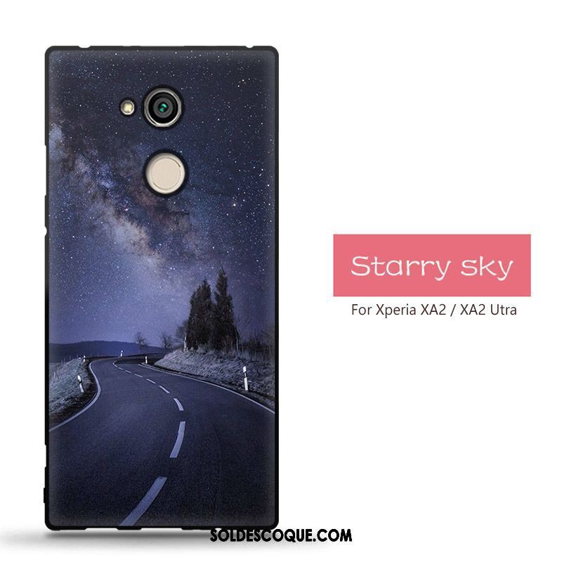 Coque Sony Xperia Xa2 Ultra Fluide Doux Téléphone Portable Tout Compris Silicone Noir En Vente