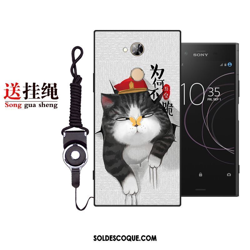 Coque Sony Xperia Xa2 Ultra Incassable Silicone Protection Téléphone Portable Noir Soldes