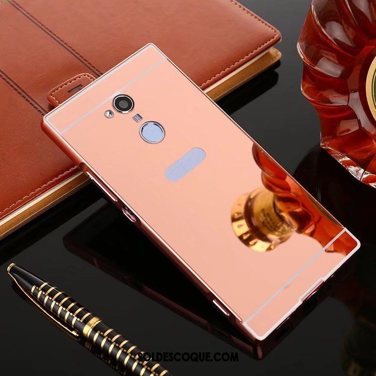 Coque Sony Xperia Xa2 Ultra Incassable Étui Border Métal Protection Soldes