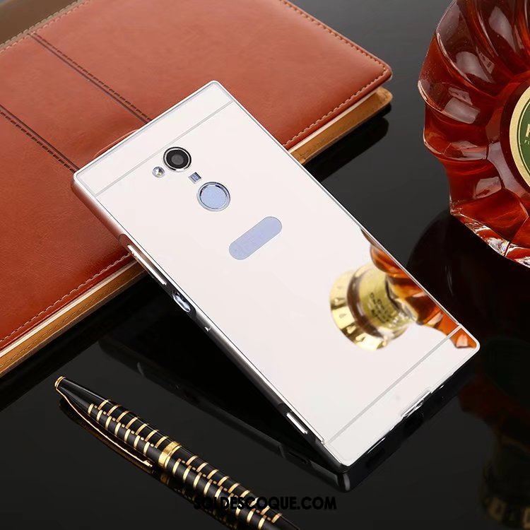 Coque Sony Xperia Xa2 Ultra Incassable Étui Border Métal Protection Soldes