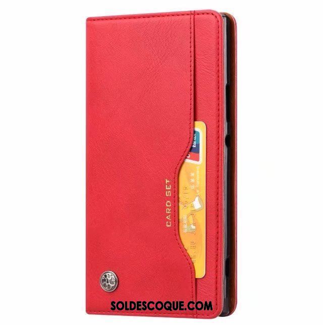 Coque Sony Xperia Xa2 Ultra Étui En Cuir Carte Tout Compris Protection Clair En Ligne