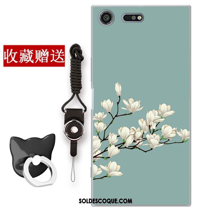 Coque Sony Xperia Xz Premium Art Tout Compris Rose Vent Incassable Pas Cher