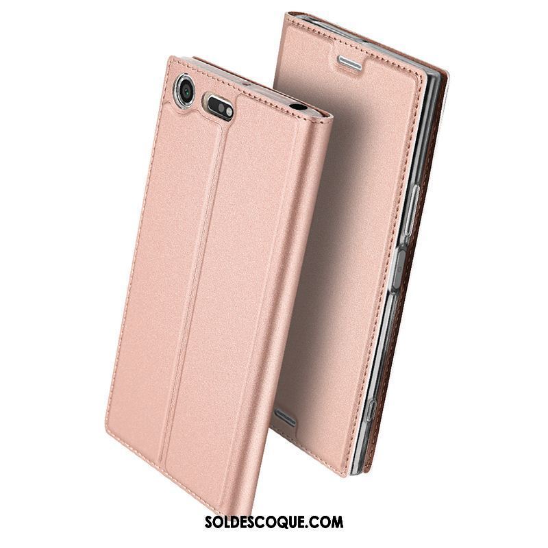 Coque Sony Xperia Xz Premium Business Protection Bleu Marin Téléphone Portable Étui En Cuir En Vente