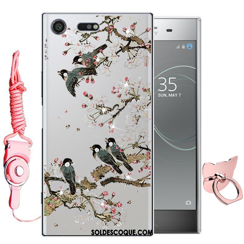 Coque Sony Xperia Xz Premium Dessin Animé Téléphone Portable Rose Étui Tout Compris En Vente