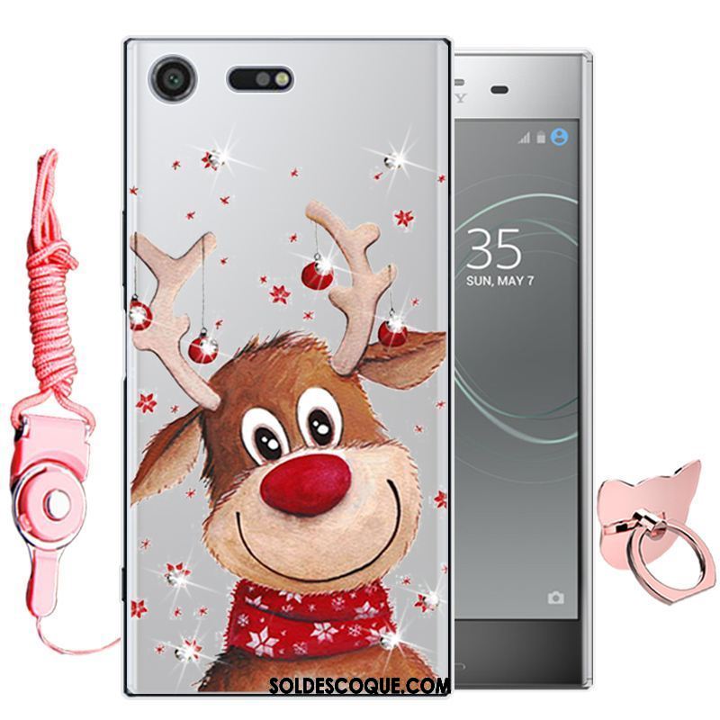 Coque Sony Xperia Xz Premium Dessin Animé Téléphone Portable Rose Étui Tout Compris En Vente