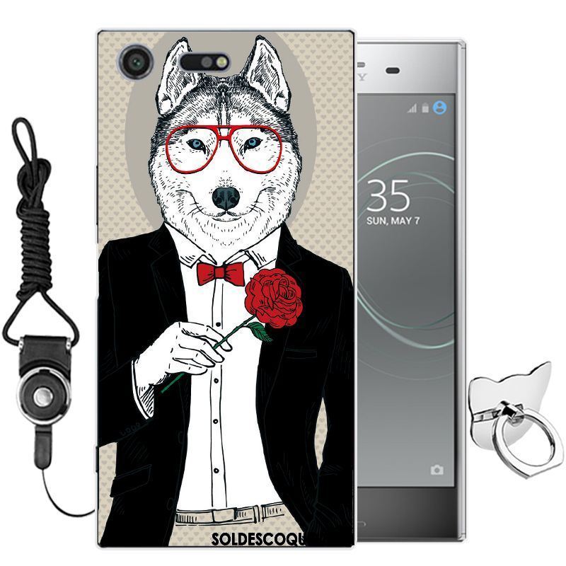 Coque Sony Xperia Xz Premium Dessin Animé Téléphone Portable Rose Étui Tout Compris En Vente