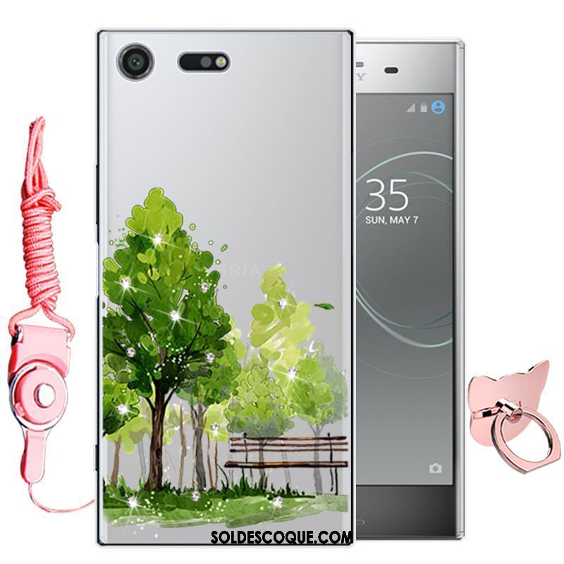 Coque Sony Xperia Xz Premium Dessin Animé Téléphone Portable Rose Étui Tout Compris En Vente