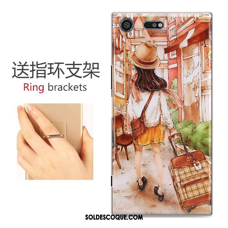 Coque Sony Xperia Xz Premium Dessin Animé Étui Protection Charmant Téléphone Portable En Ligne