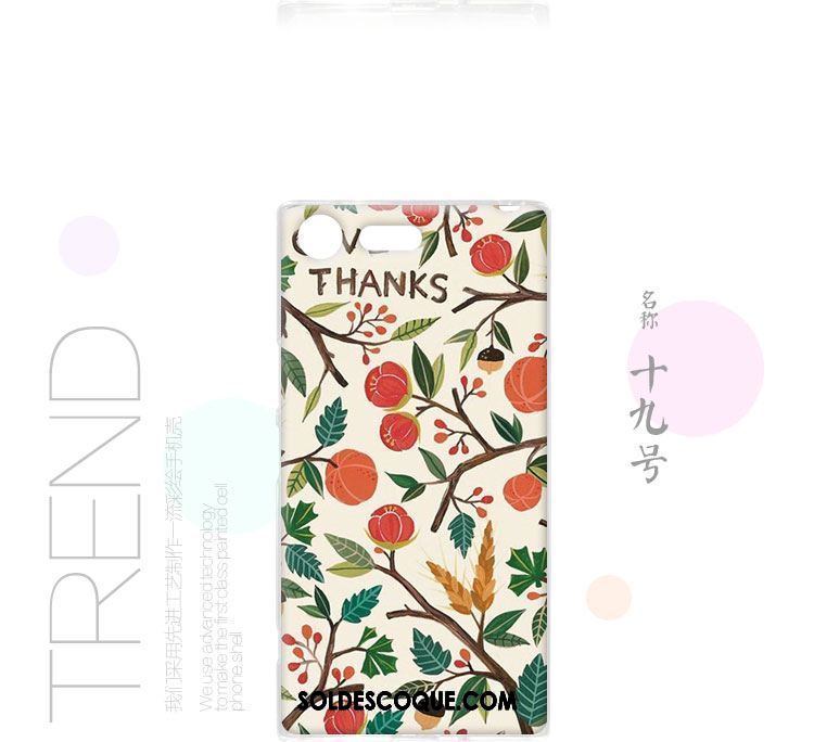 Coque Sony Xperia Xz Premium Personnalité Créatif Incassable Rose Fluide Doux En Vente