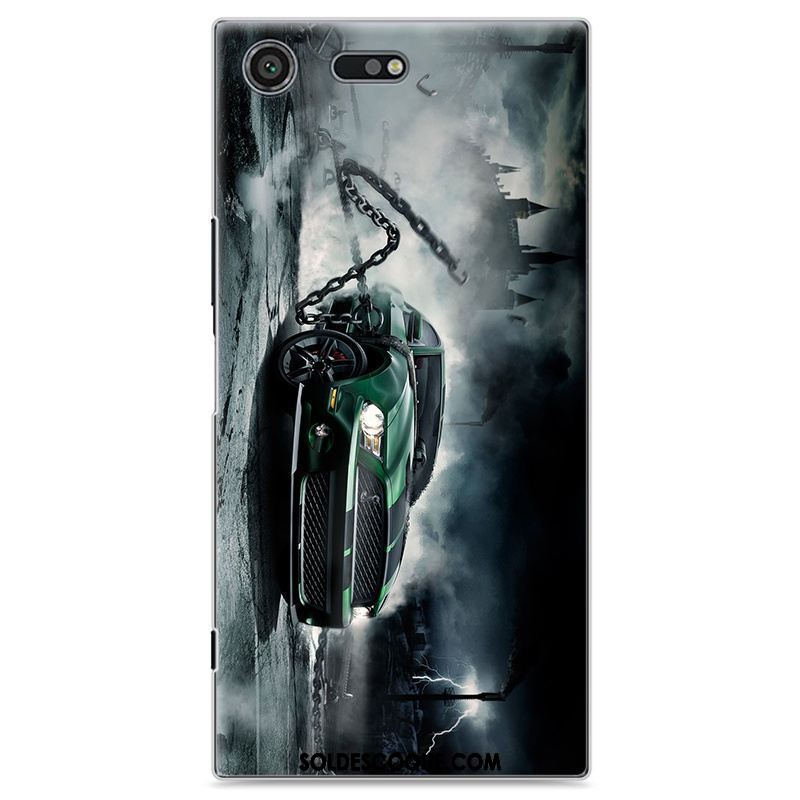 Coque Sony Xperia Xz Premium Protection Personnalité Jaune Créatif Difficile France