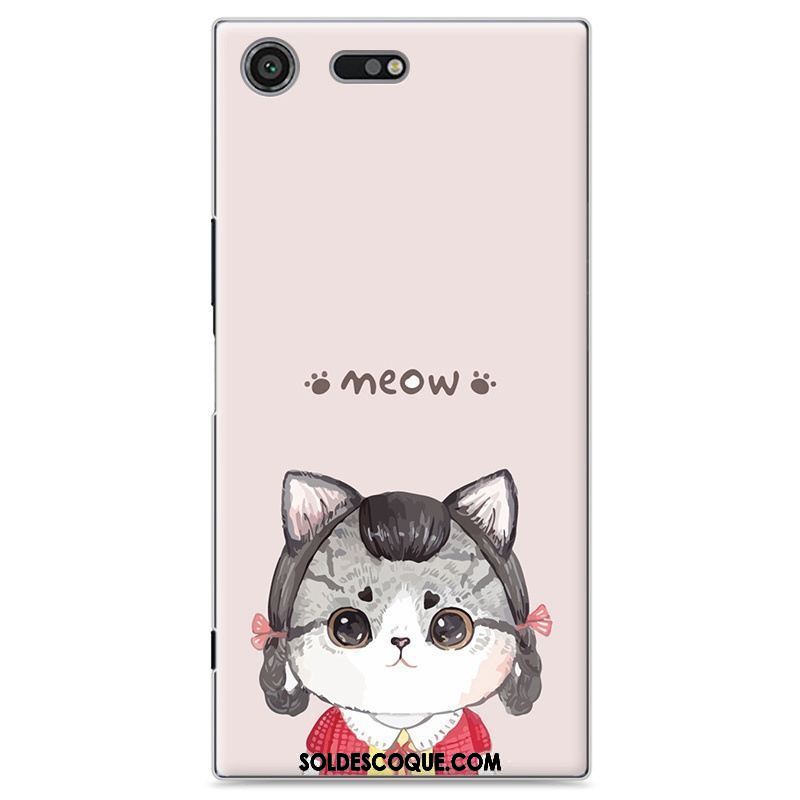 Coque Sony Xperia Xz Premium Protection Téléphone Portable Peinture Dessin Animé Gris En Vente