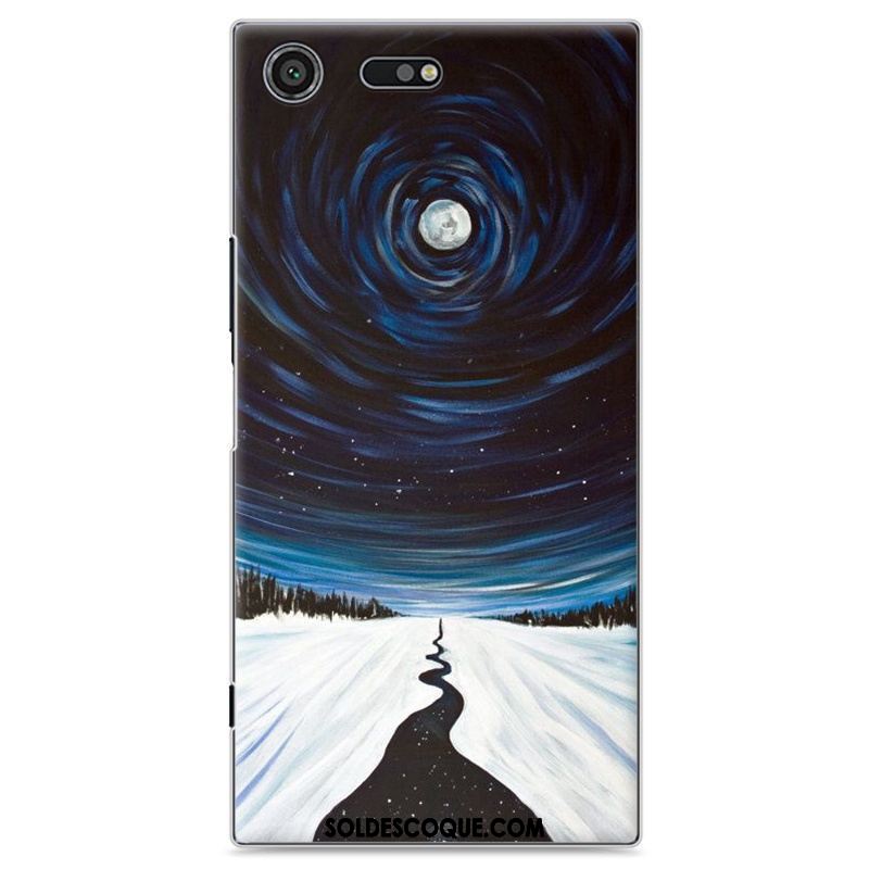 Coque Sony Xperia Xz Premium Protection Téléphone Portable Peinture Dessin Animé Gris En Vente