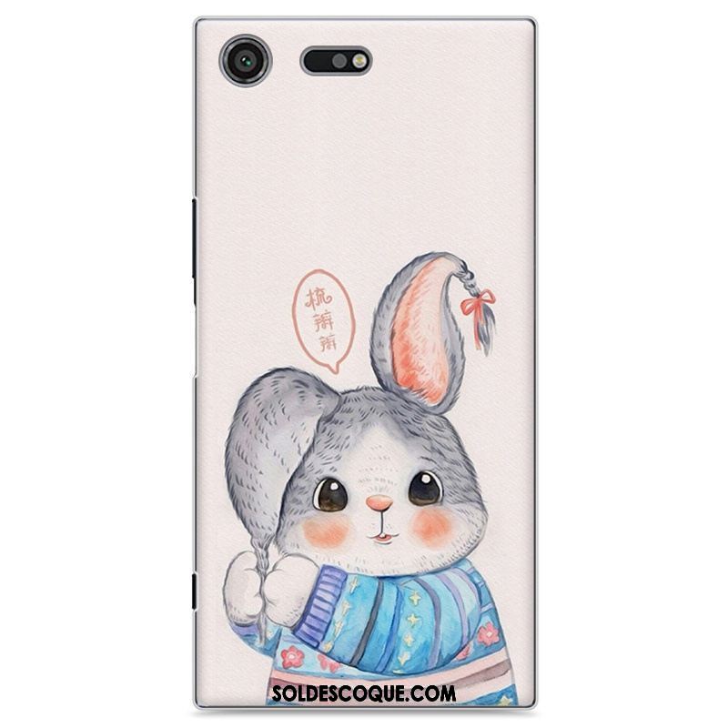 Coque Sony Xperia Xz Premium Protection Téléphone Portable Peinture Dessin Animé Gris En Vente