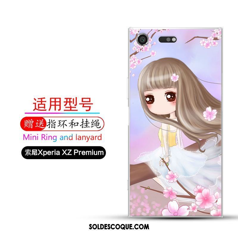 Coque Sony Xperia Xz Premium Protection Téléphone Portable Silicone Incassable Rose En Vente