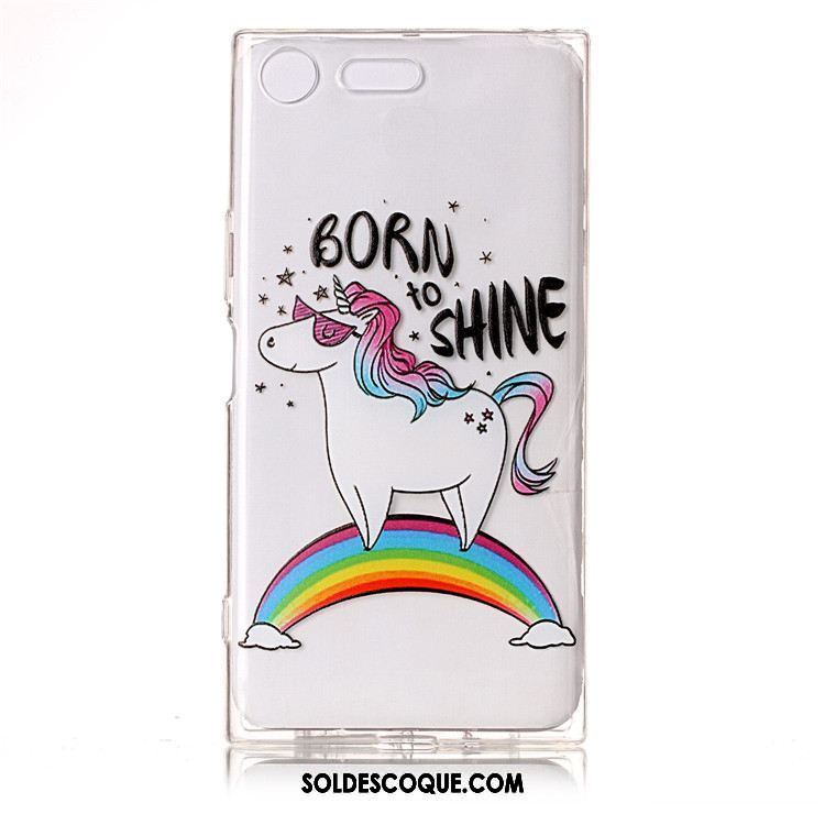 Coque Sony Xperia Xz Premium Rose Téléphone Portable Dessin Animé Fluide Doux Personnalité Soldes