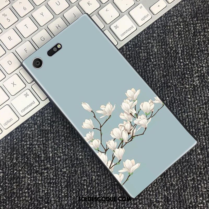 Coque Sony Xperia Xz Premium Sakura Tout Compris Vent Téléphone Portable Bleu Soldes