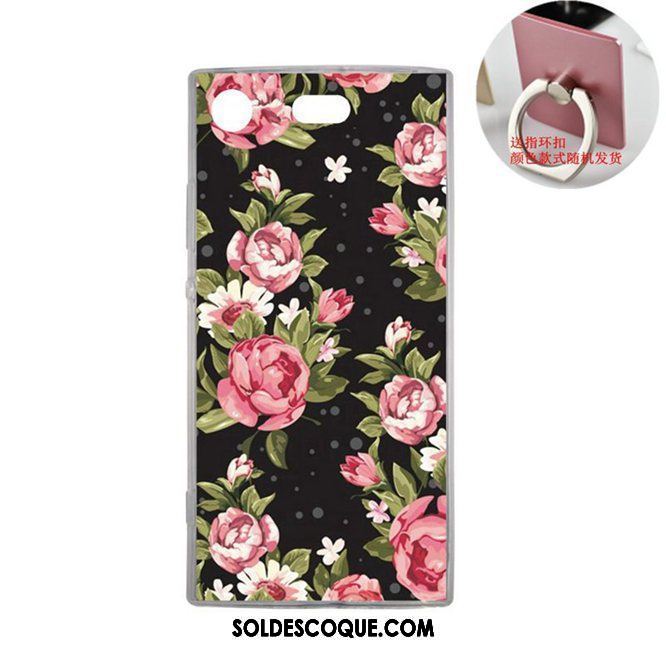 Coque Sony Xperia Xz1 Compact Amoureux Incassable Étui Personnalisé Silicone Soldes