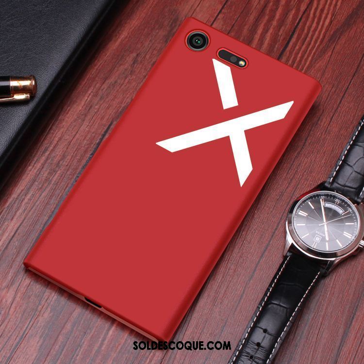 Coque Sony Xperia Xz1 Compact Incassable Protection Téléphone Portable Noir Délavé En Daim En Vente
