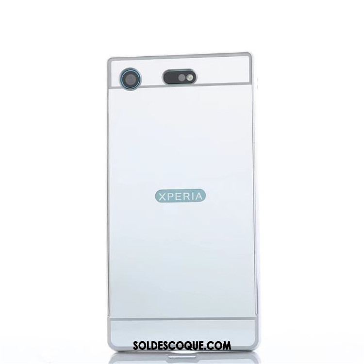 Coque Sony Xperia Xz1 Compact Or Téléphone Portable Étui Miroir Border En Ligne