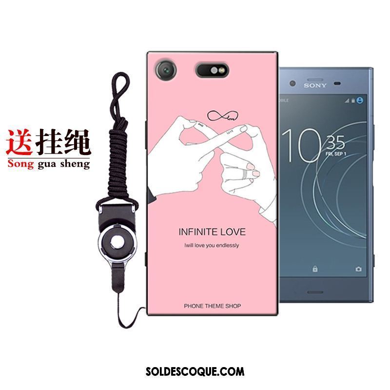 Coque Sony Xperia Xz1 Compact Protection Créatif Téléphone Portable Silicone Étui En Vente