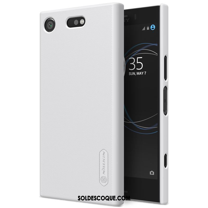Coque Sony Xperia Xz1 Compact Protection Téléphone Portable Incassable Délavé En Daim Étui Soldes