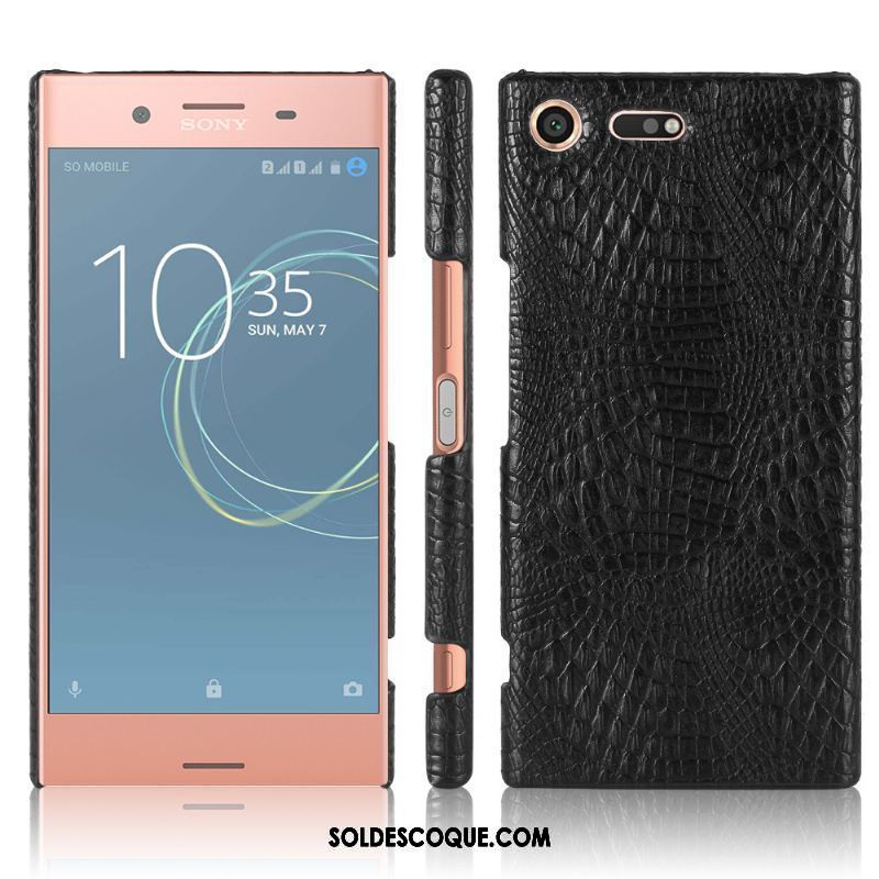 Coque Sony Xperia Xz1 Compact Rose Téléphone Portable Étui Étui En Cuir Protection Pas Cher