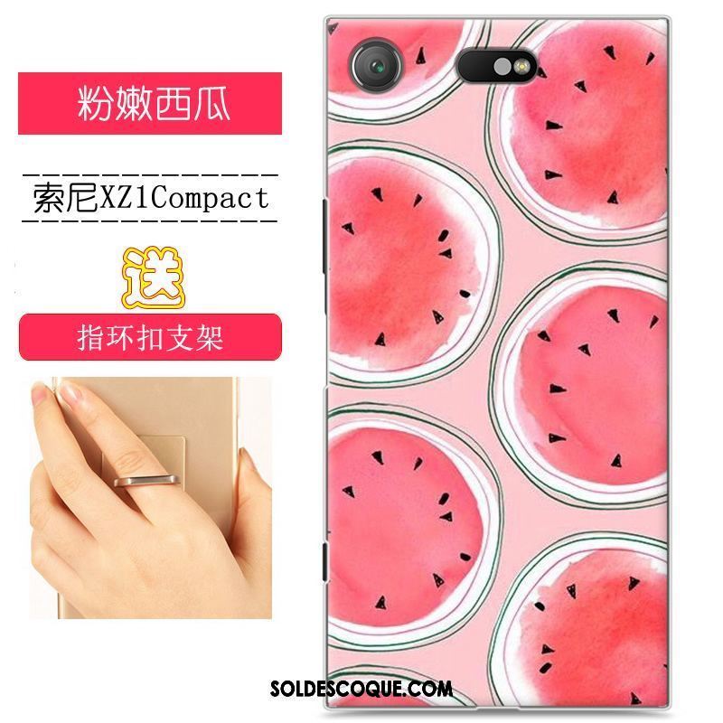 Coque Sony Xperia Xz1 Compact Téléphone Portable Difficile Gris Protection Peinture En Vente