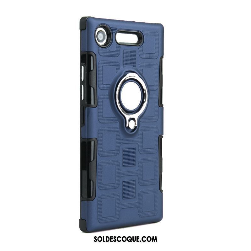 Coque Sony Xperia Xz1 Compact Téléphone Portable Protection Support Bleu Incassable France