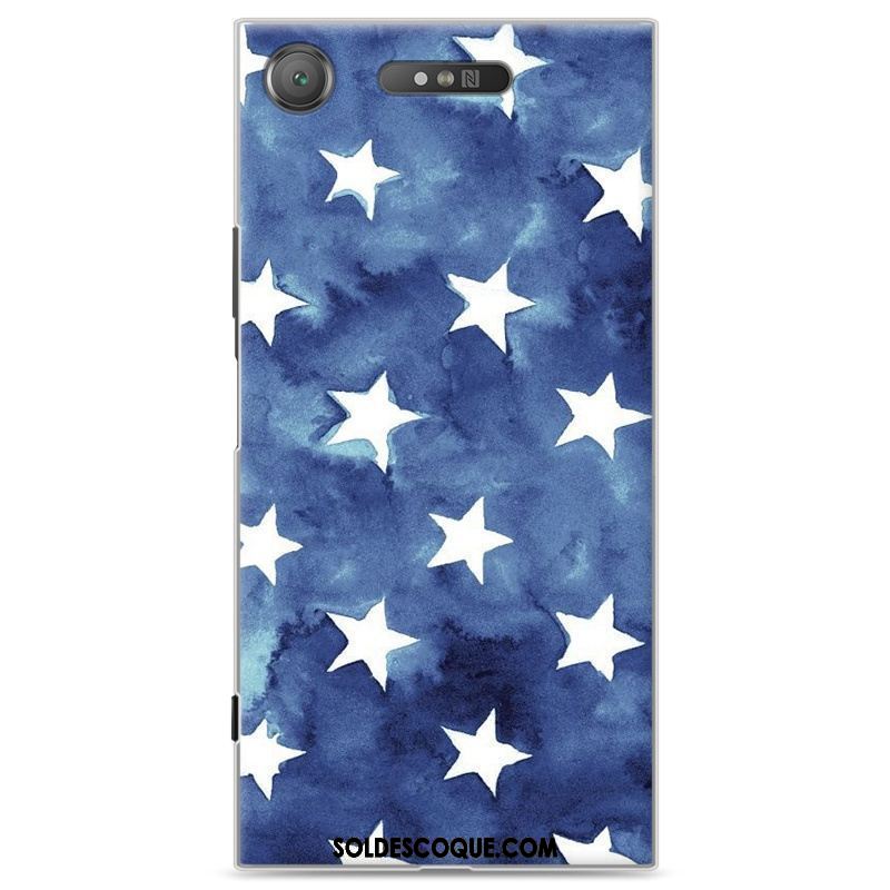 Coque Sony Xperia Xz1 Dessin Animé Créatif Blanc Étui Téléphone Portable Pas Cher