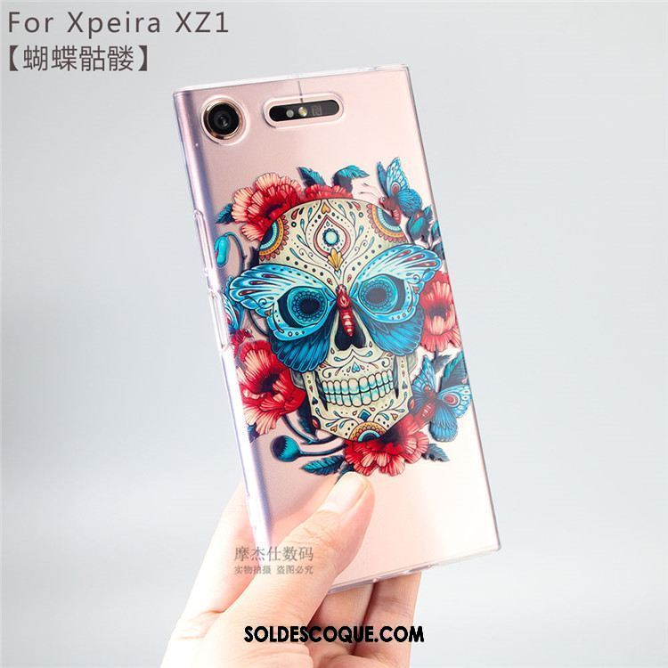 Coque Sony Xperia Xz1 Dessin Animé Fluide Doux Téléphone Portable Protection Étui En Vente