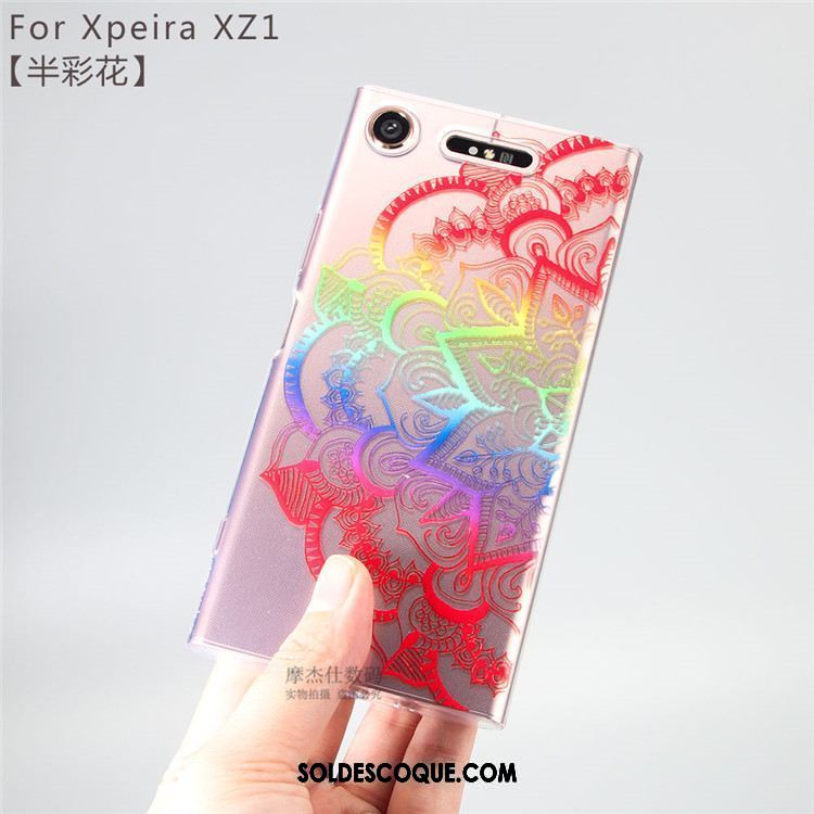 Coque Sony Xperia Xz1 Dessin Animé Fluide Doux Téléphone Portable Protection Étui En Vente