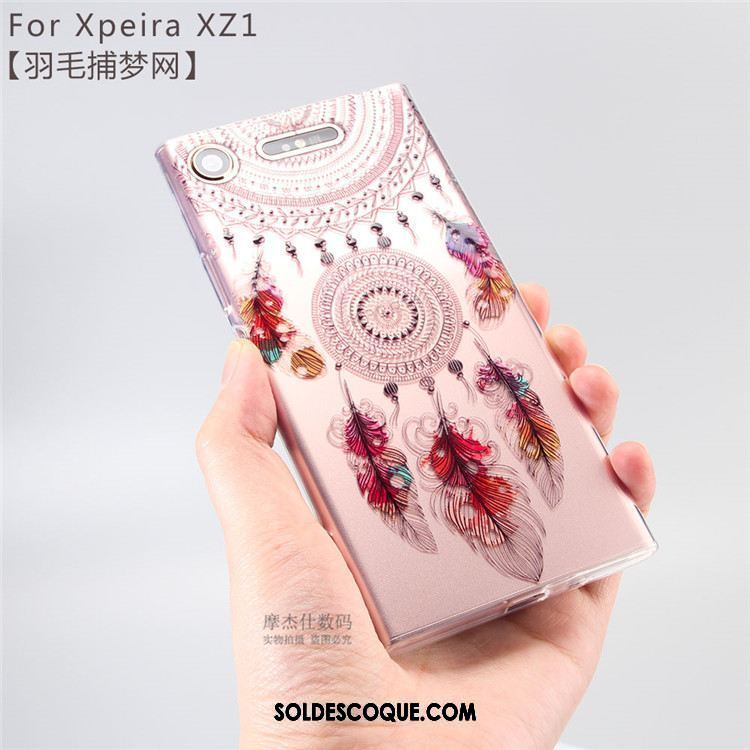 Coque Sony Xperia Xz1 Dessin Animé Fluide Doux Téléphone Portable Protection Étui En Vente